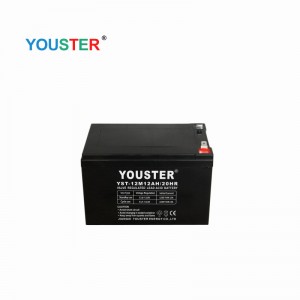 Đa chứcnăng có thể kiểm tra lại chu kỳ sâu AGM Pin Bike 12v12ah pin axit chì